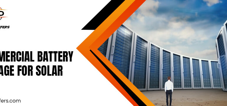 commercial battery storage for solar