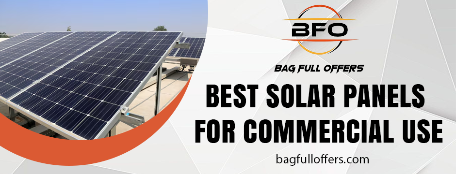 best solar panels for commercial use