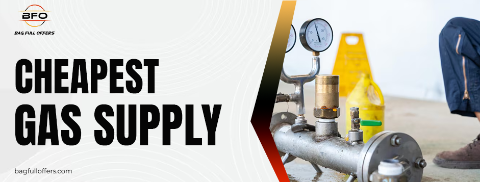 cheapest gas supply